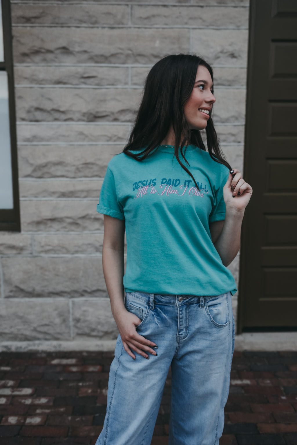 Jesus Paid It All Graphic Tee